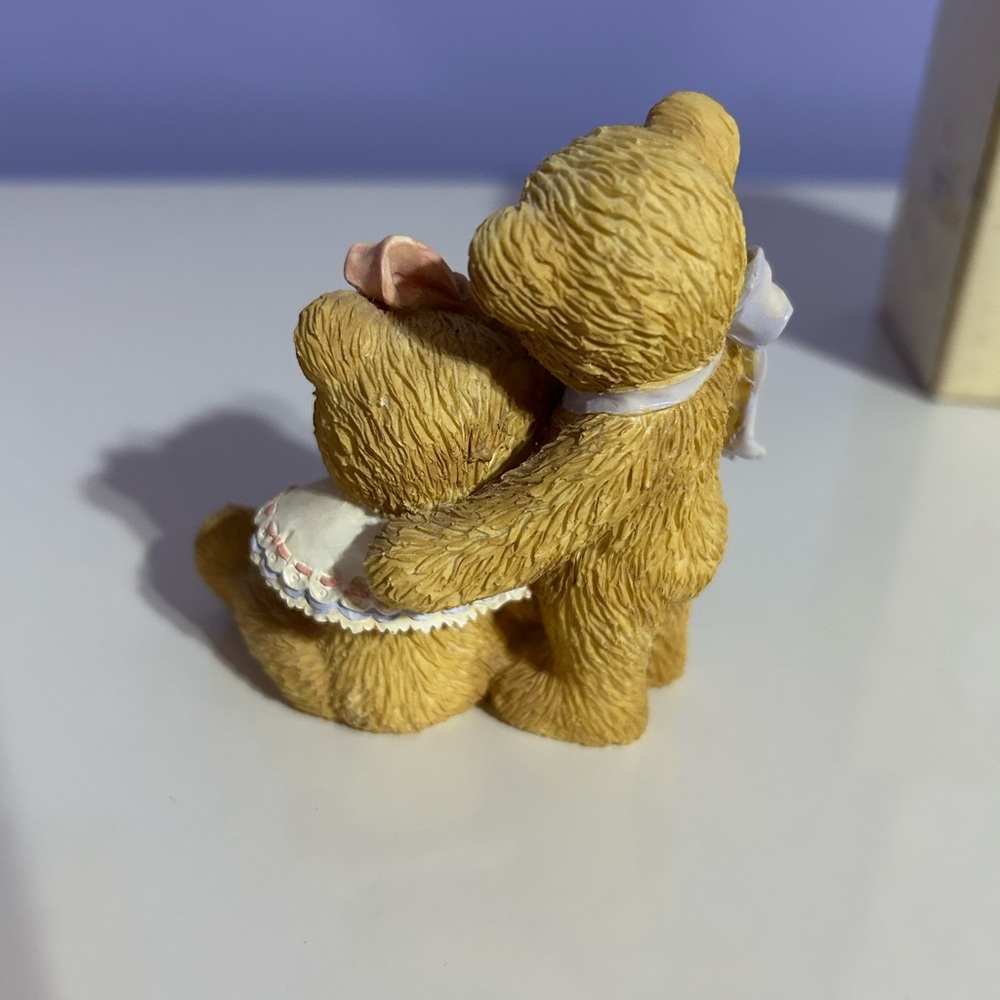 Cherished Teddies 'Oliver and Olivia’ “Will You Be Mine” Figurine - Picture 6 of 6